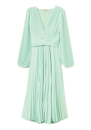 TWINSET pleated maxi dress - Green