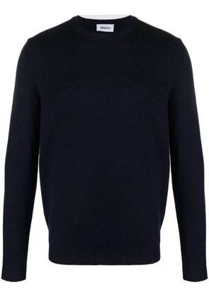 ERALDO crew-neck merino-wool jumper - Blue