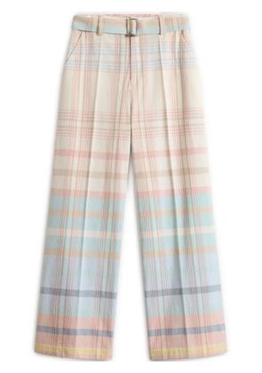 Woolrich Spring-check trousers - Neutrals
