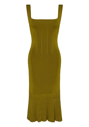 Galvan London Atalanta dress - Green