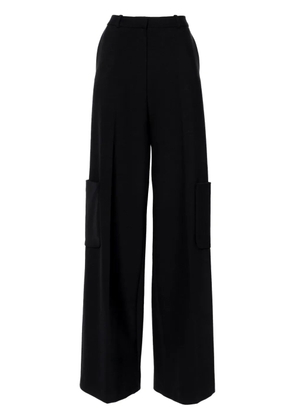 Viktor & Rolf cargo-pockets wide-leg trousers - Blue