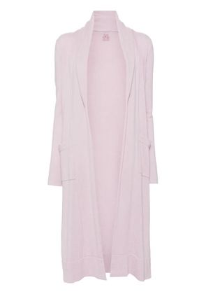 Teddy Cashmere Venezia cardi-coat - Purple
