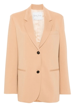 Forte Forte single-breasted blazer - Neutrals
