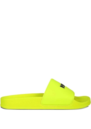 MSGM logo-embellished slides - Yellow