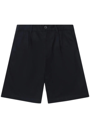 Fred Perry logo-embroidered chino shorts - Blue