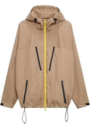 MSGM hooded jacket - Neutrals