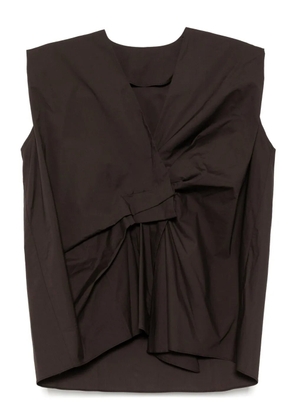 JNBY sleeveless shirt - Brown