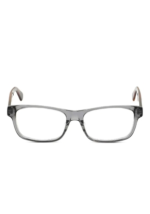 Gucci Eyewear rectangle-frame acetate glasses - Grey