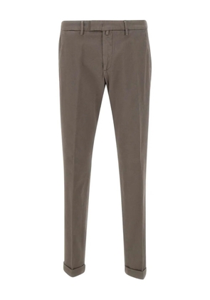 Briglia 1949 pressed-crease trousers - Brown