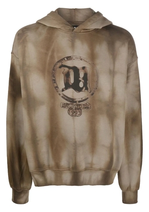 MISBHV Strobe tie-dye hoodie - Brown