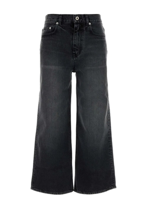 Kenzo x Futura 2000 cropped jeans - Grey