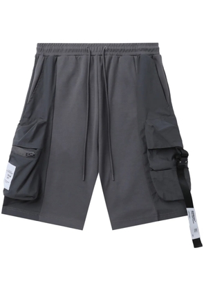 Musium Div. logo-strap cargo pockets - Grey