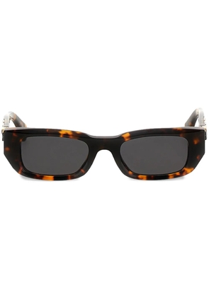 Off-White Eyewear Fillmore rectangle-frame sunglasses - Brown