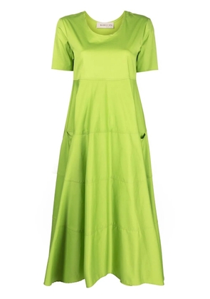 Blanca Vita flared T-shirt dress - Green