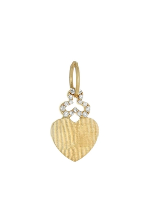 DEVON WOODHILL diamond mini heart pendent - Gold