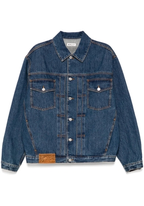 Bally button-up denim jacket - Blue
