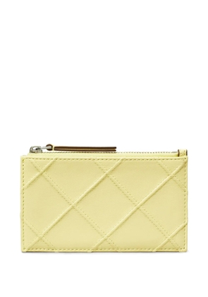 Tory Burch Fleming wallet - Yellow