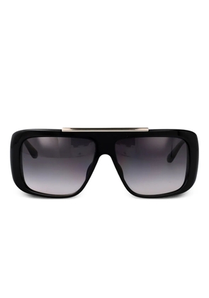 Alexander McQueen Eyewear oversized square-frame sunglasses - Black
