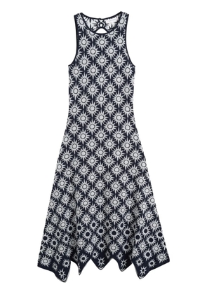 Chinti & Parker x Laura Whitmore sunflower dress - Black
