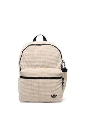 adidas classic textured backpack - Neutrals
