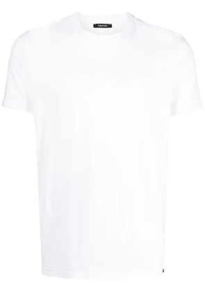 TOM FORD logo-appliqué jersey T-shirt - White