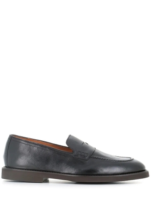 Doucal's leather loafers - Black