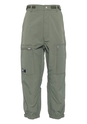 izzue tapered-leg cargo trousers - Green