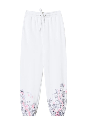 TWINSET x Myfo floral-print track pants - White