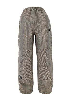 UMBRO x Slam Jam elasticated check trousers - Neutrals