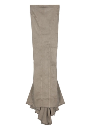 Rick Owens DRKSHDW Al Pilar denim skirt - Grey