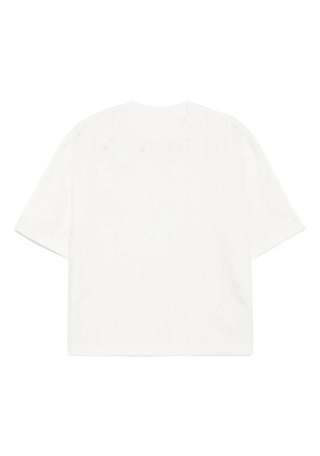 CROQUIS knitted T-shirt - White