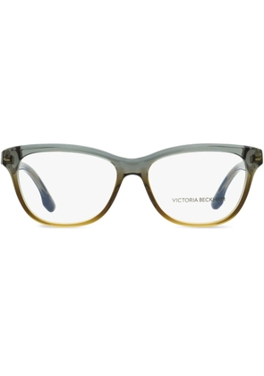 Victoria Beckham Eyewear rectangle-frame glasses - Grey