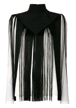 Givenchy fringe embellished top - White