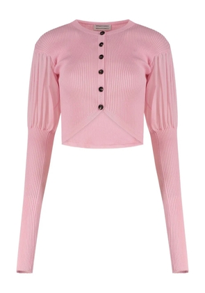 Renaissance Renaissance ribbed cardigan - Pink