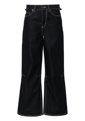 Fiorucci high-rise straight-leg jeans - Blue