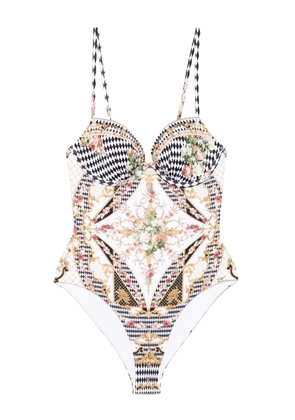 Camilla Rococo Glow Continuous swimsuit - White