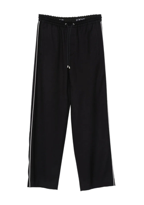 LOEWE side-stripe track pants - Blue