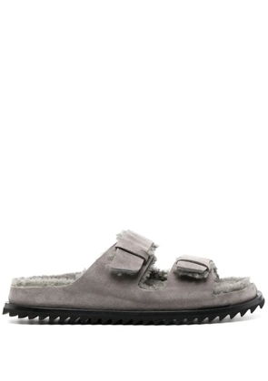 Officine Creative Introspectus 003 suede sandals - Grey