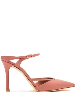 Malone Souliers 90mm Yola mules - Pink