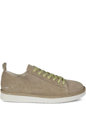 PANCHIC leather sneakers - Brown