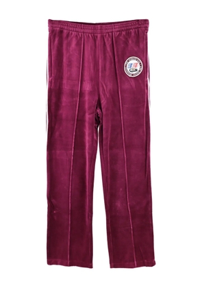 SAINT MXXXXXX logo-patch track pants - Red