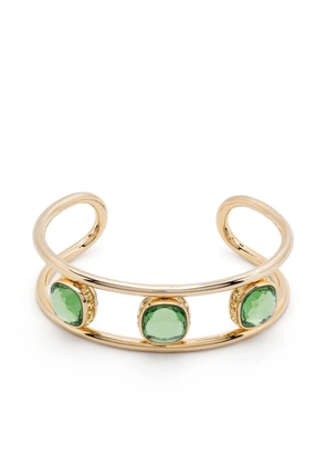 Swarovski Chroma Twist cuff - Gold