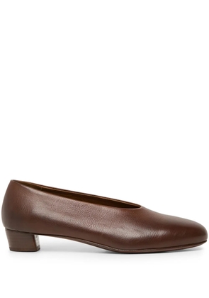 Marsèll Codina block-heel leather pumps - Brown