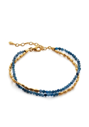 Monica Vinader Mini Nugget gemstone beaded bracelet - Gold
