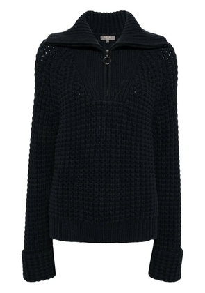 N.Peal super chunky half-zip jumper - Blue