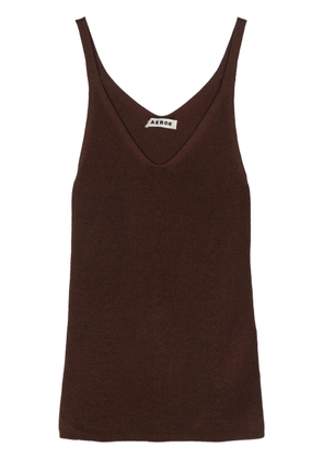 AERON Freesia knitted top - Brown