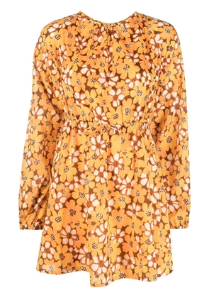 Faithfull the Brand Li Reni floral print dress - Orange