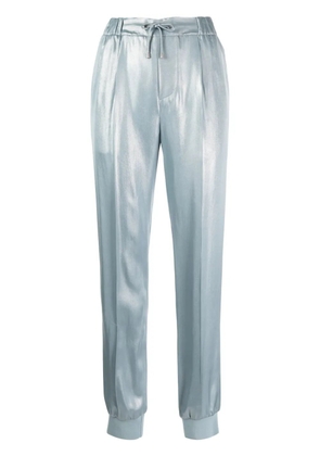Ralph Lauren Collection metallic slim-cut trousers - Blue