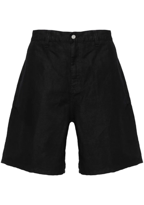 Carhartt WIP Walter Single Knee cotton shorts - Black