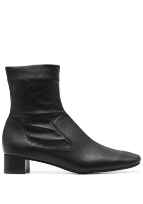 Pedro Garcia ankle side-zip fastening boots - Black